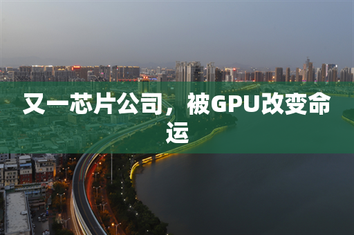 又一芯片公司，被GPU改变命运